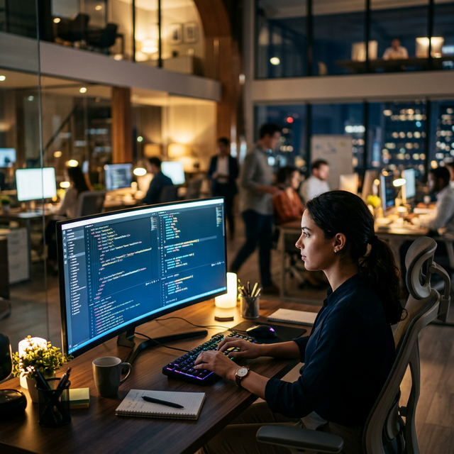 Dynamic Tech Background